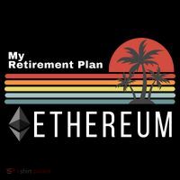 Ethereum My Retirement Plan Blockchain ETH Crypto HODL ETH Sustainable Beanie