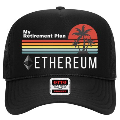 Ethereum My Retirement Plan Blockchain ETH Crypto HODL ETH Trucker Hat