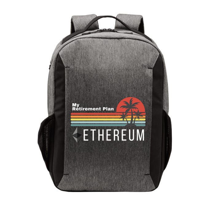Ethereum My Retirement Plan Blockchain ETH Crypto HODL ETH Vector Backpack