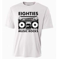 Eighties Music Rocks Cooling Performance Crew T-Shirt