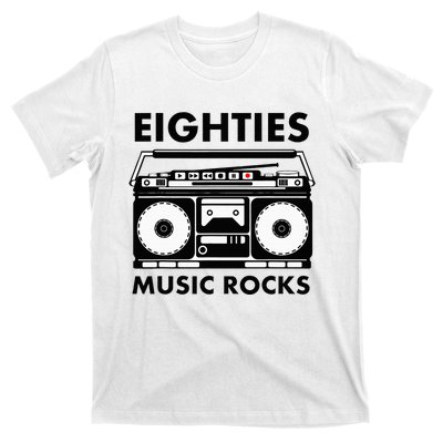 Eighties Music Rocks T-Shirt