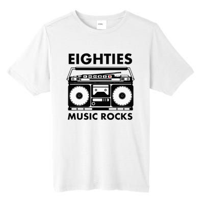 Eighties Music Rocks Tall Fusion ChromaSoft Performance T-Shirt