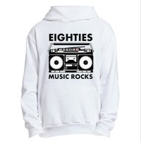 Eighties Music Rocks Urban Pullover Hoodie