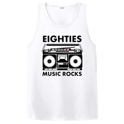 Eighties Music Rocks PosiCharge Competitor Tank