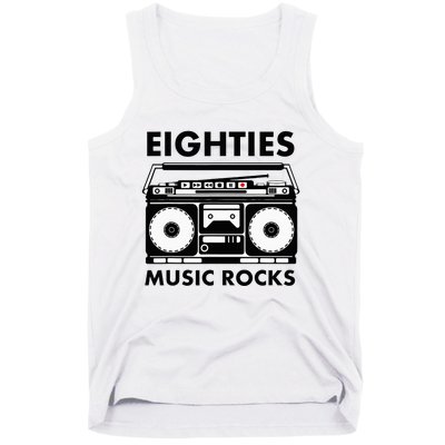 Eighties Music Rocks Tank Top