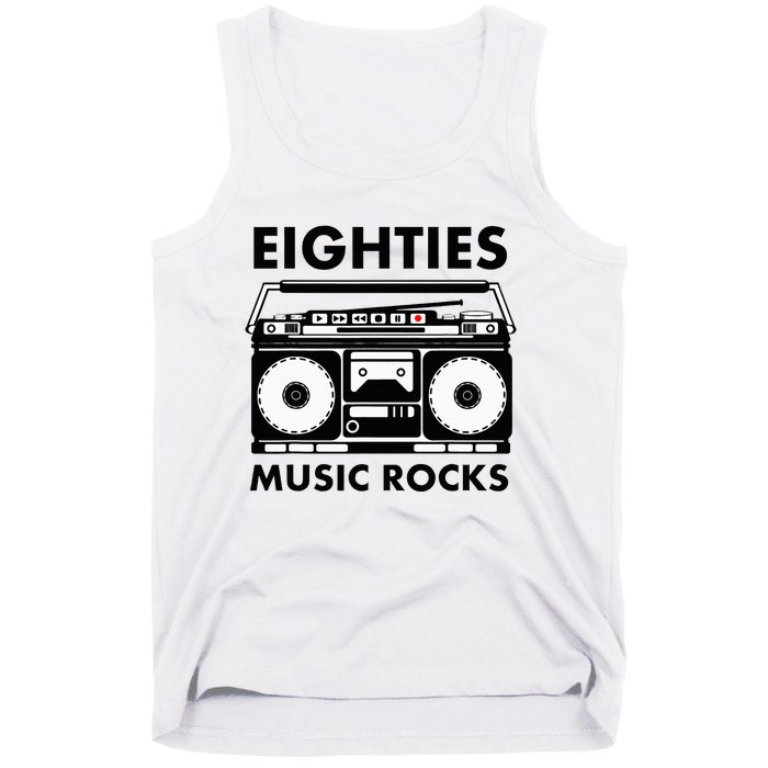 Eighties Music Rocks Tank Top