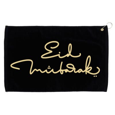 Eid Mubarak Ramadan Grommeted Golf Towel