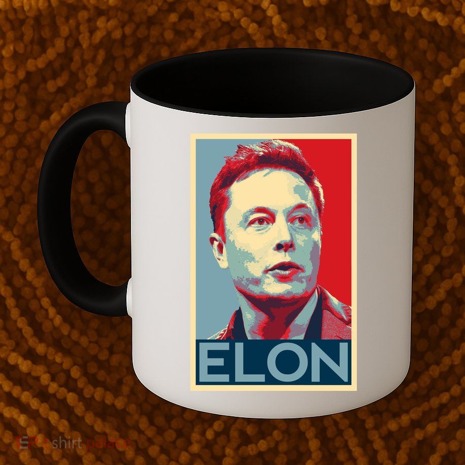 Elon Musk Retro Mug