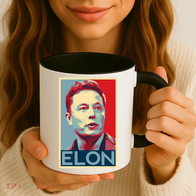 Elon Musk Retro Mug
