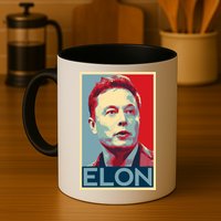 Elon Musk Retro Mug