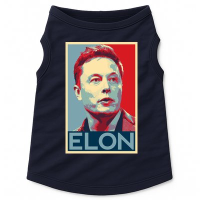 Elon Musk Retro Doggie Tank