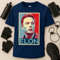 Elon Musk Retro Performance Shirt