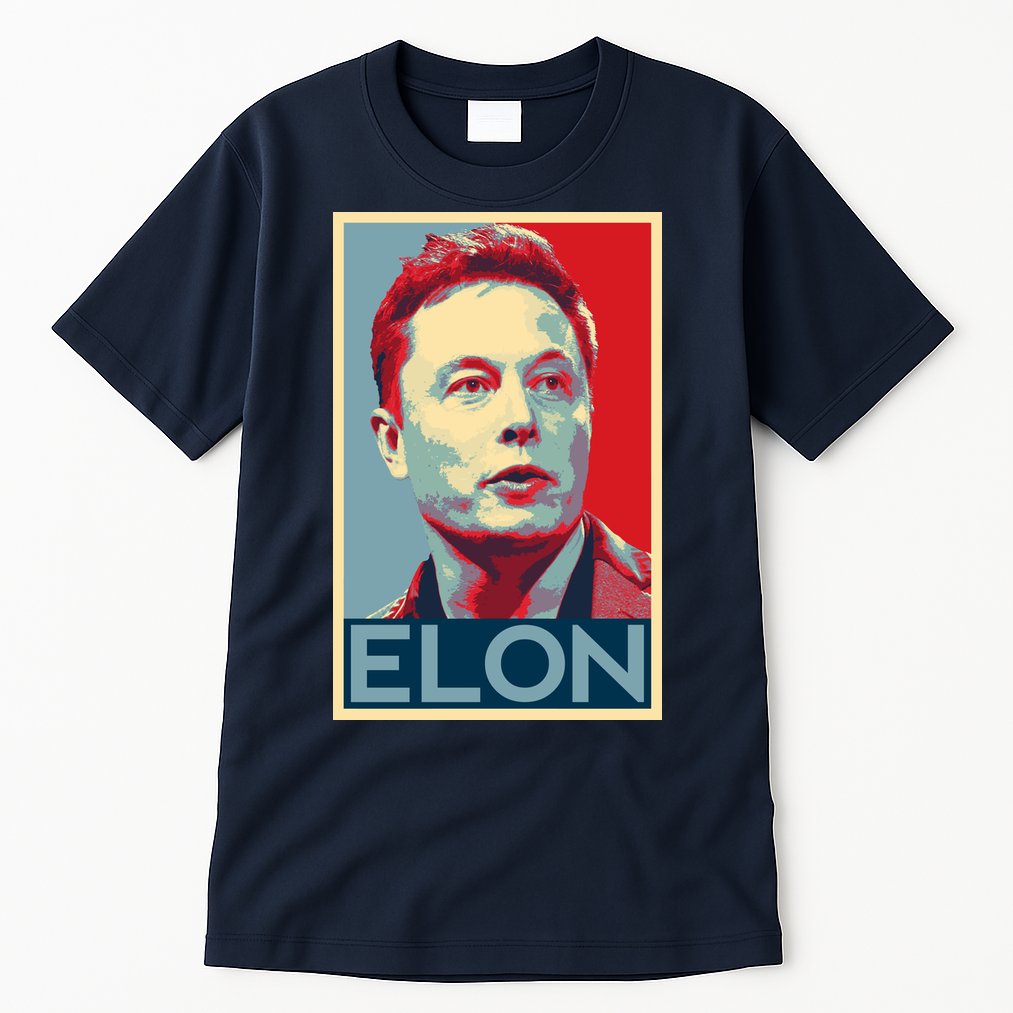 Elon Musk Retro Tall T-Shirt
