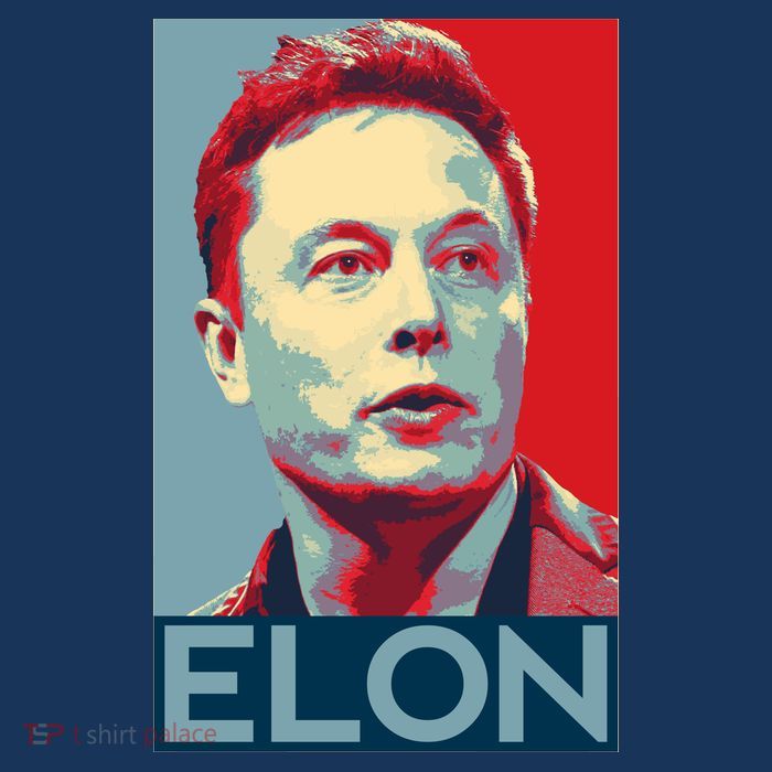 Elon Musk Retro Magnet