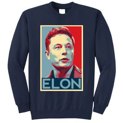 Elon Musk Retro Tall Sweatshirt