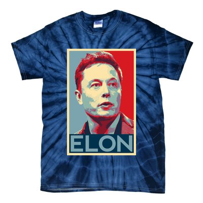 Elon Musk Retro Tie-Dye T-Shirt