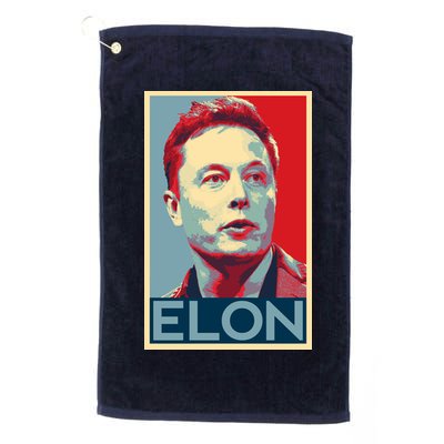 Elon Musk Retro Golf Towel