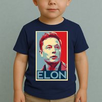 Elon Musk Retro Toddler T-Shirt