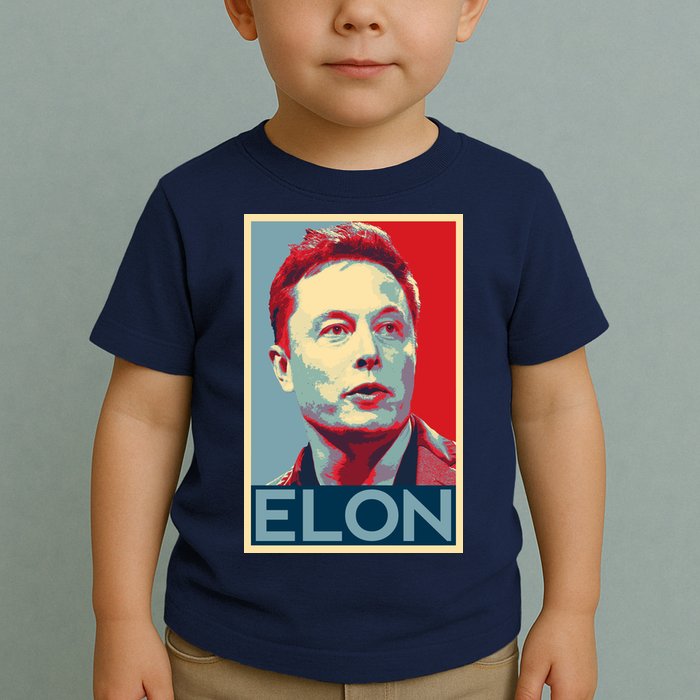 Elon Musk Retro Toddler T-Shirt