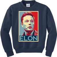 Elon Musk Retro Kids Sweatshirt