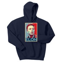 Elon Musk Retro Kids Hoodie