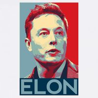 Elon Musk Retro Garment-Dyed Sweatshirt