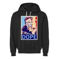 Elon Musk Retro Dope Garment-Dyed Fleece Hoodie