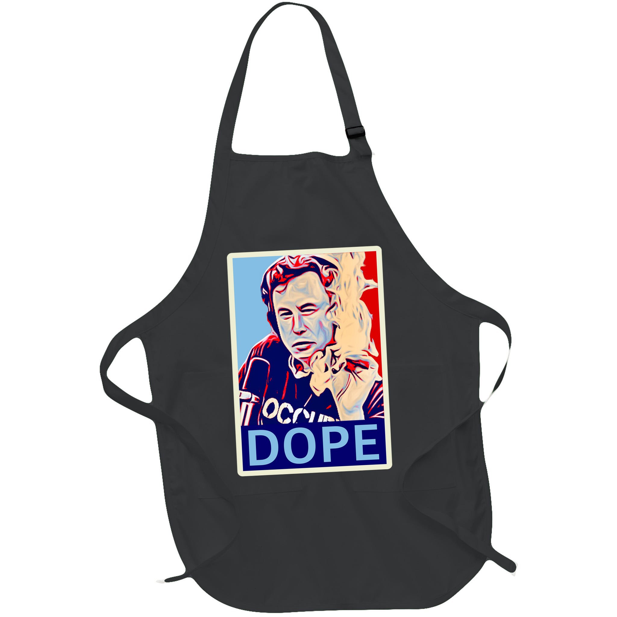 Elon Musk Retro Dope Apron