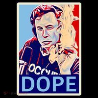Elon Musk Retro Dope Button