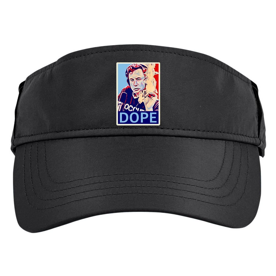 Elon Musk Retro Dope Adult Drive Performance Visor