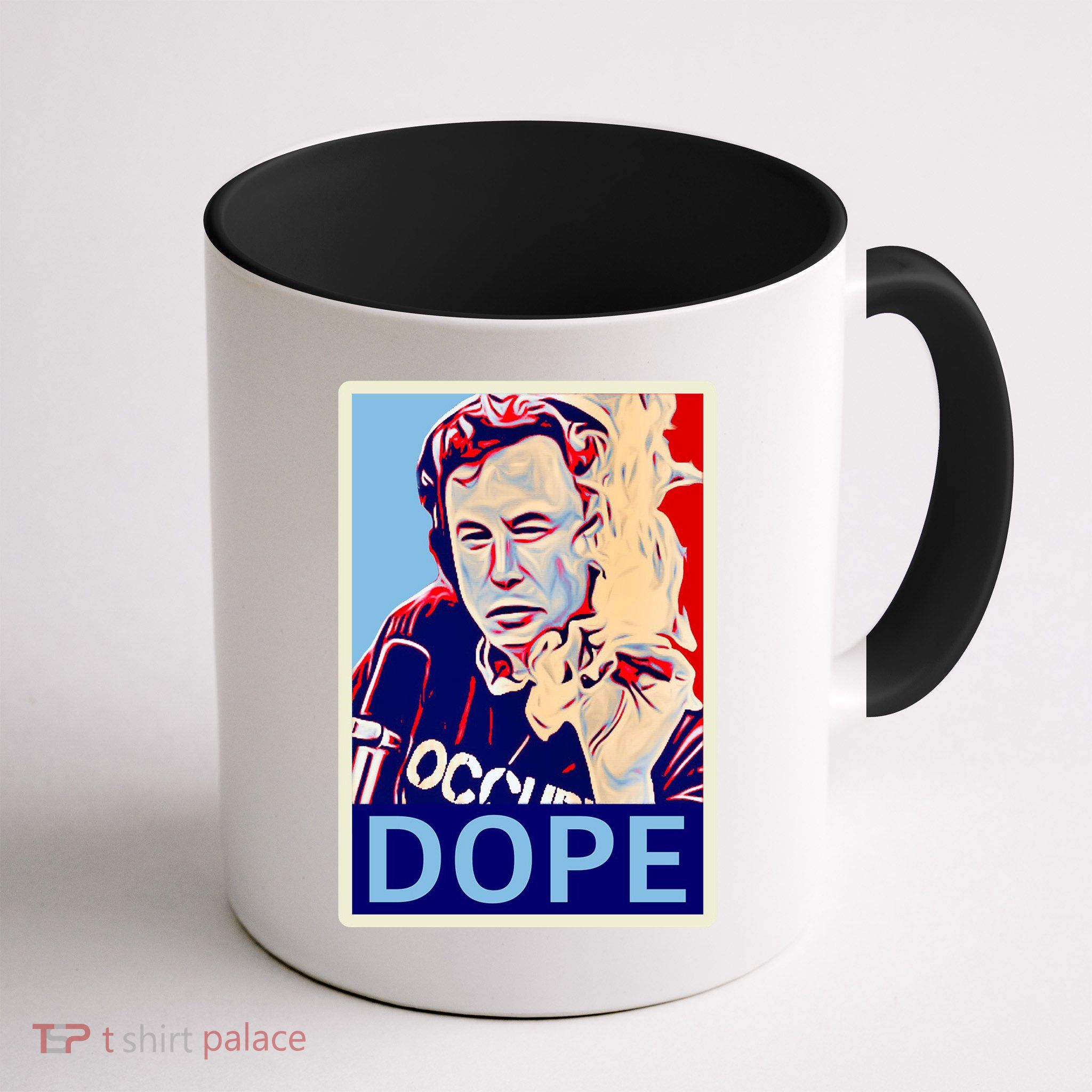 Elon Musk Retro Dope Mug