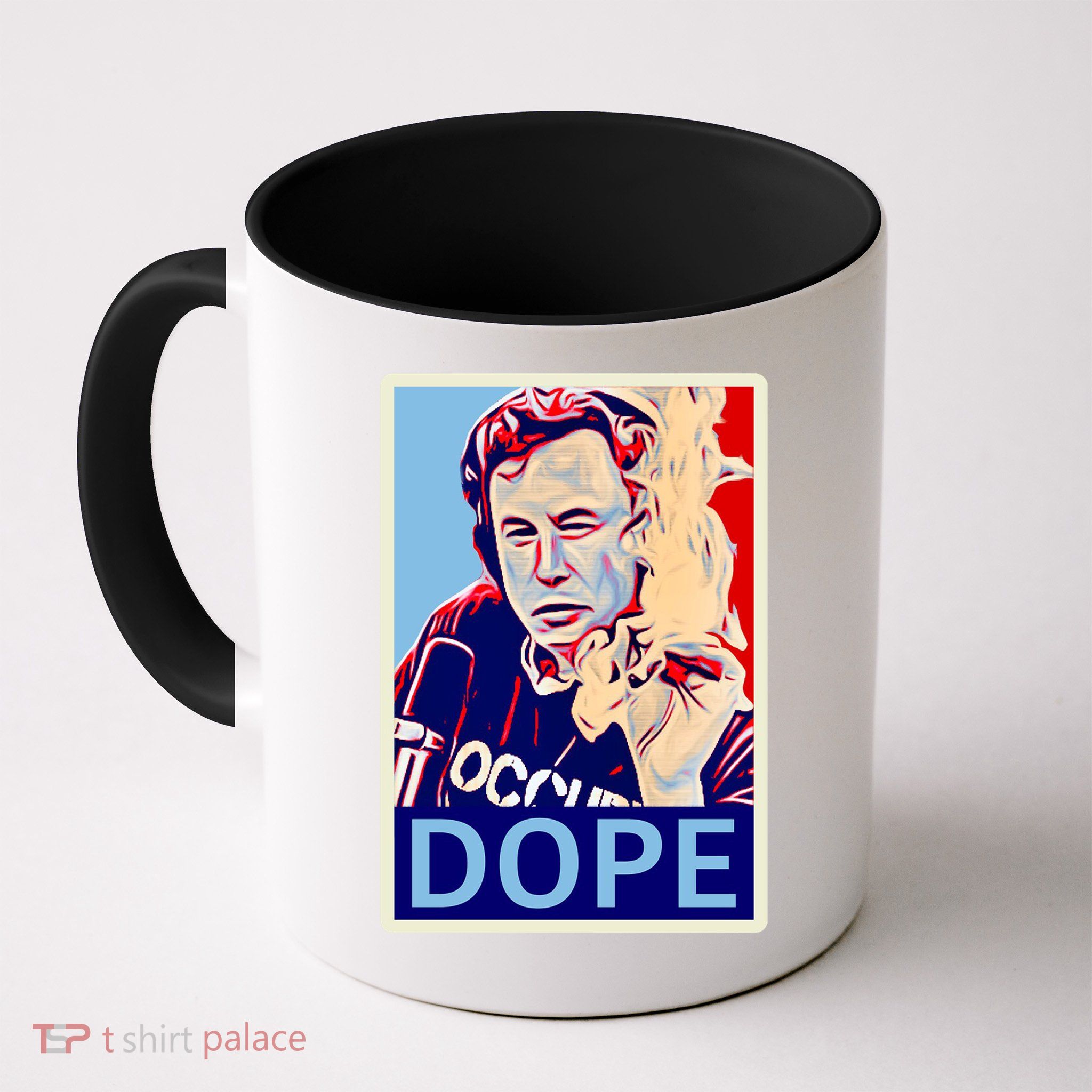 Elon Musk Retro Dope Mug