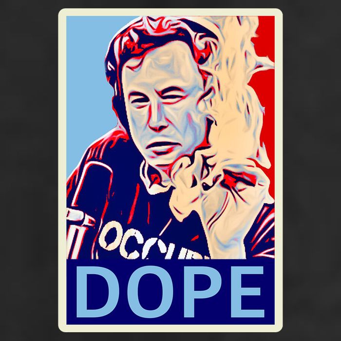 Elon Musk Retro Dope Tumbler