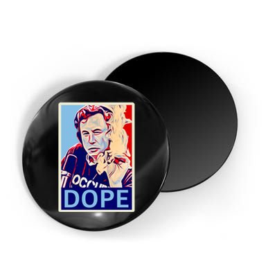 Elon Musk Retro Dope Magnet