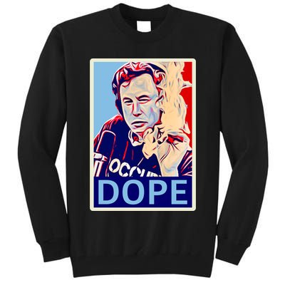 Elon Musk Retro Dope Tall Sweatshirt