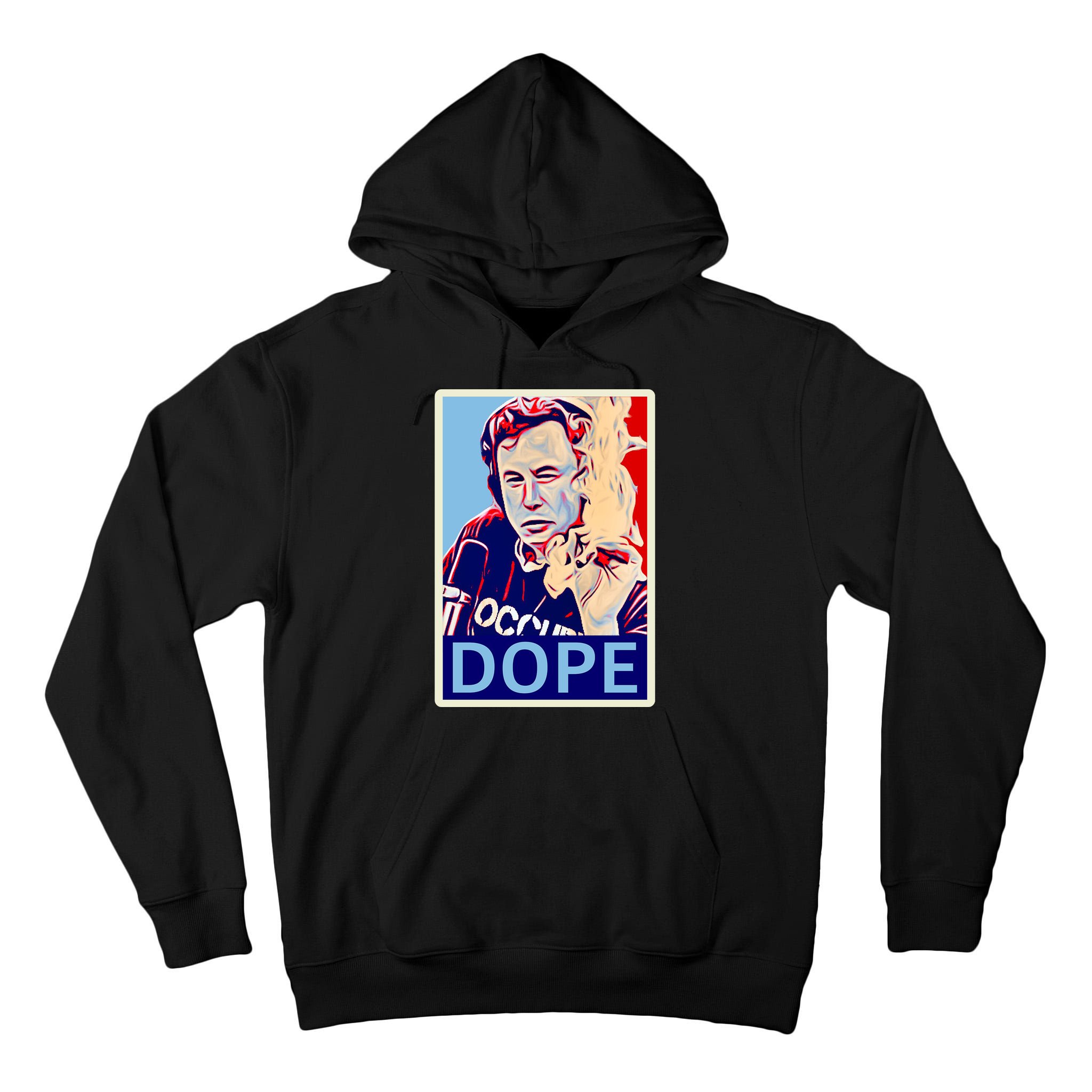 Elon Musk Retro Dope Tall Hoodie