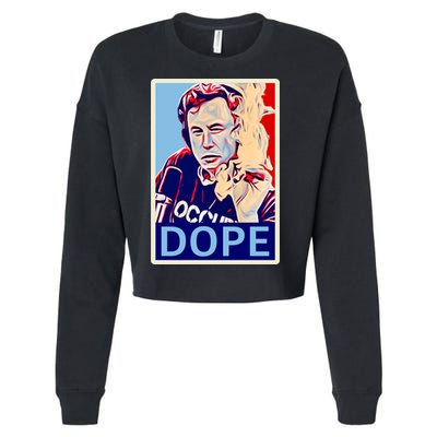 Elon Musk Retro Dope Cropped Pullover Crew