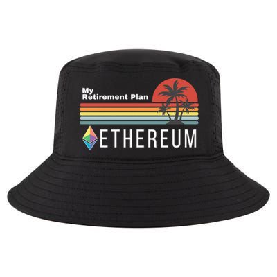 Ethereum, My Retirement Plan, Blockchain, ETH Crypto, HODL ETH Cool Comfort Performance Bucket Hat