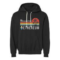 Ethereum, My Retirement Plan, Blockchain, ETH Crypto, HODL ETH Garment-Dyed Fleece Hoodie