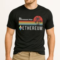 Ethereum, My Retirement Plan, Blockchain, ETH Crypto, HODL ETH Performance Shirt