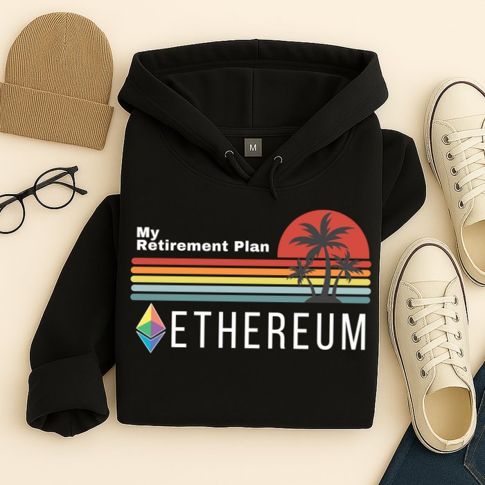 Ethereum, My Retirement Plan, Blockchain, ETH Crypto, HODL ETH Hoodie