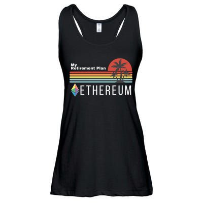 Ethereum, My Retirement Plan, Blockchain, ETH Crypto, HODL ETH Ladies Essential Flowy Tank