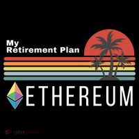 Ethereum, My Retirement Plan, Blockchain, ETH Crypto, HODL ETH Sustainable Knit Beanie