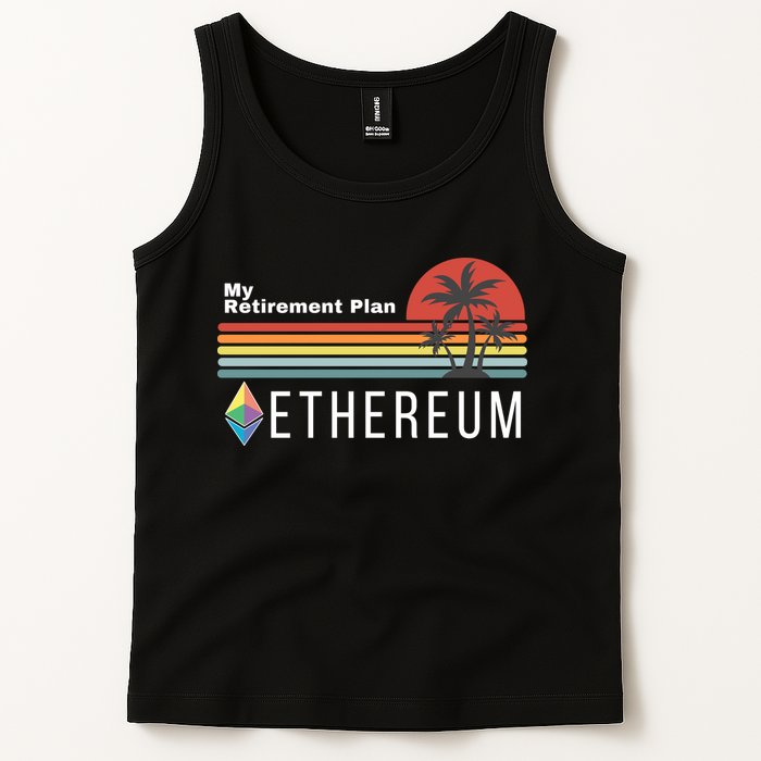 Ethereum, My Retirement Plan, Blockchain, ETH Crypto, HODL ETH Tank Top