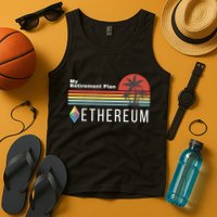 Ethereum, My Retirement Plan, Blockchain, ETH Crypto, HODL ETH Tank Top