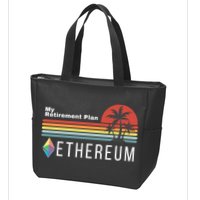 Ethereum, My Retirement Plan, Blockchain, ETH Crypto, HODL ETH Zip Tote Bag
