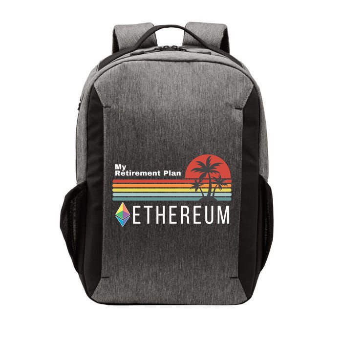 Ethereum, My Retirement Plan, Blockchain, ETH Crypto, HODL ETH Vector Backpack