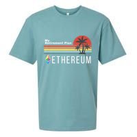 Ethereum, My Retirement Plan, Blockchain, ETH Crypto, HODL ETH Sueded Cloud Jersey T-Shirt