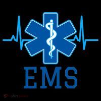 EMS Emergency Medical Services Pulse Logo Impact Tech Backpack
