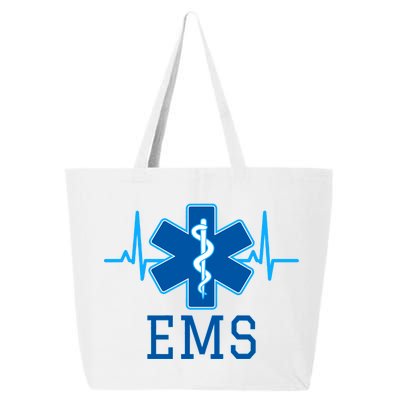 EMS Emergency Medical Services Pulse Logo 25L Jumbo Tote